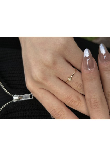 14 Ayar Altın Tasarım Yüzük modelleri