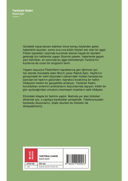Tantûralı Kadın - Radvâ Âşûr fiyatları