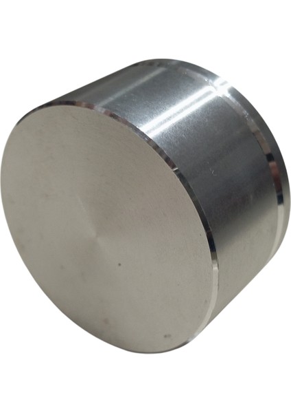 6 Adet Alüminyum Ses Kontrol Pot Başlığı 44X24MM Gümüş 6mm D Tip ve Tırtıl Mile Uygun fırsatları
