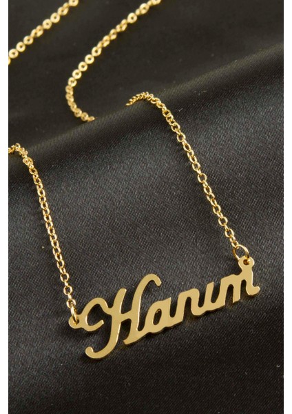 Hanım Isimli Kolye (Kişiye Özel)