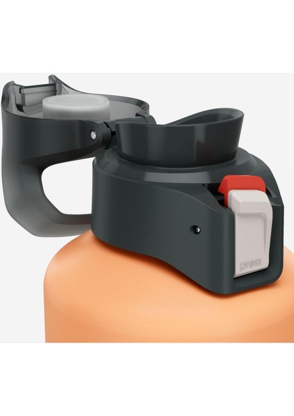 Quechua Outdoor Alüminyum Matara - 1 L - Turuncu - 500 indirimleri