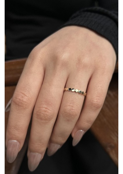 14 Ayar Altın Tasarım Model Yüzük