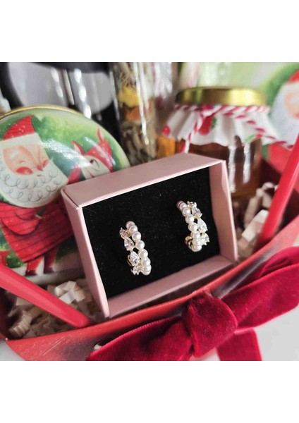 Premium Yılbaşı Hediye Kutusu Gümüş Küpeli fiyatları