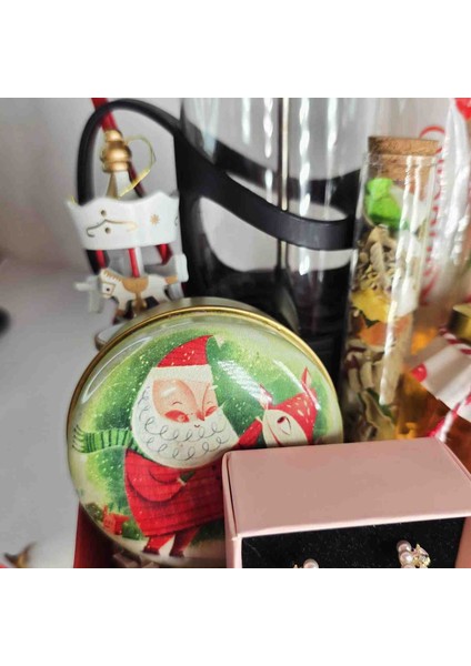 Premium Yılbaşı Hediye Kutusu Gümüş Küpeli indirimleri