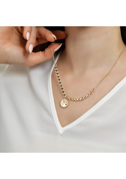 14 Ayar Altın Hayat Ağacı Kolye fiyatları