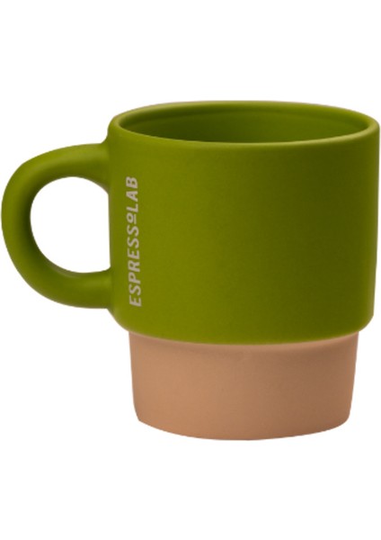 Açık Yeşil Stoneware Espresso Bardağı NO:107 – 120 ml Seramik Espresso Kupası fiyatları