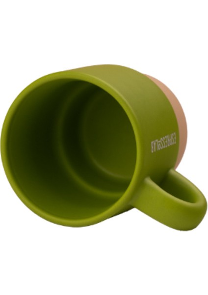 Açık Yeşil Stoneware Espresso Bardağı NO:107 – 120 ml Seramik Espresso Kupası modelleri