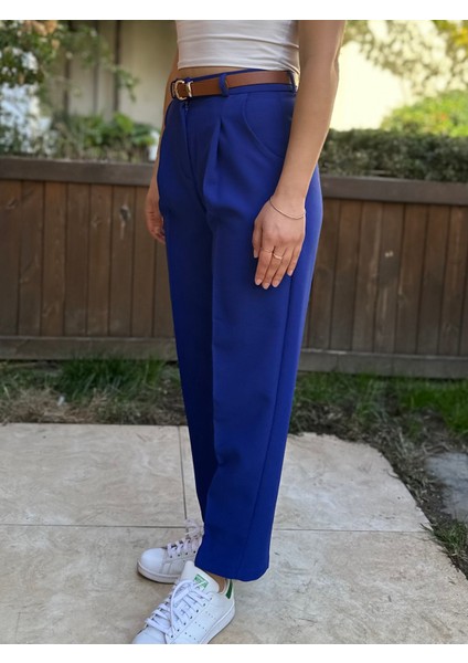 Kemerli Pileli Havuç Pantolon fiyatları