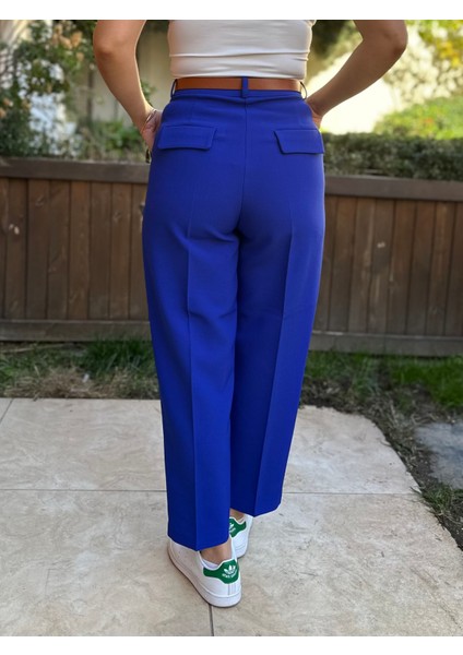 Kemerli Pileli Havuç Pantolon fırsatları