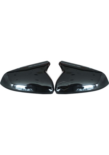 Skoda Octavia Mk4 Sinyalli 2021-2024 Uyumlu Batman Yarasa Ayna Kapağı Piano Black Abs Plastik Sağ Sol Takım fiyatları