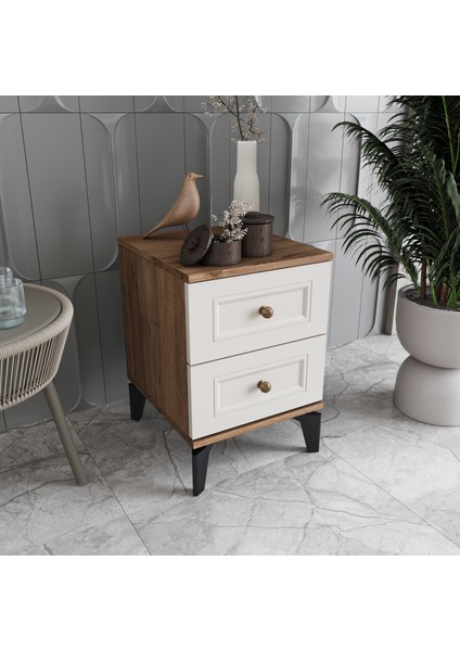 Loren 2 Çekmeceli Komodin Tamamı Mdf (Aytaşı) fiyatları