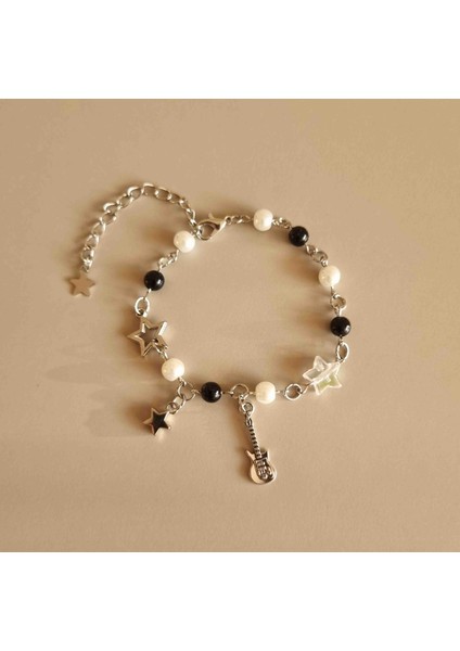 Rockstar Elektro Gitar Charm Bileklik fiyatları