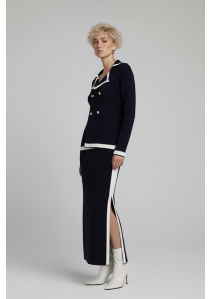 Kadın Triko Ceket Etek Ikili Takım indirimleri