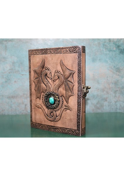 Taşlı Deri Defter LIV2092