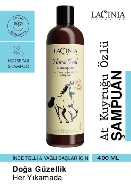 At Kuyruğu Özlü Şampuan 400 ml