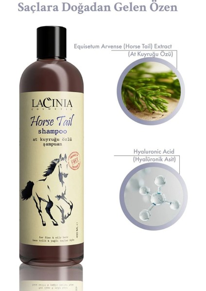 At Kuyruğu Özlü Şampuan 400 ml modelleri