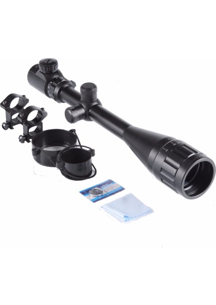 6-24X50 Aoe Dürbünü Çift Işık Kırmızı,yeşil Kaynaklı Zoomlu ( Lisinya ) modelleri