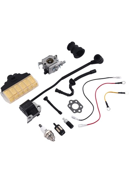 Stihl 021 023 025 MS210 MS230 MS250 Walbro WT286 Için Karbüratör Hava Filtresi Ateşleme Bobini Yakıt Hattı Ayarı (Yurt Dışından) modelleri
