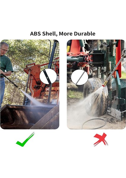 Basınçlı Yıkayıcı Uzatma Çubuğu - Oluk Temizleme Aletleri Uzatma Çubuğu Basınçlı Yıkayıcı Yedek Borusu, 1/4 Inç Hızlı Bağlantı (Yurt Dışından) indirimleri