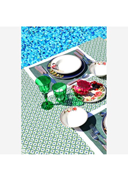 Magic Garden Beyaz Porselen Çukur Tabak 21 cm Çiçek ve Kuş Desenli fırsatları