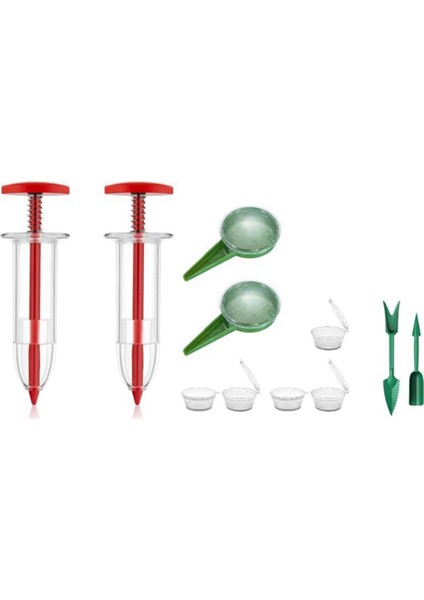 Mini Tohum Yayıcı, Manuel Fide Dikme ve Fidan Dikme Seti, Küçük Tohumlar Için Elde Taşınabilir Bahçe Tohum Ekme Makinesi (Yurt Dışından)
