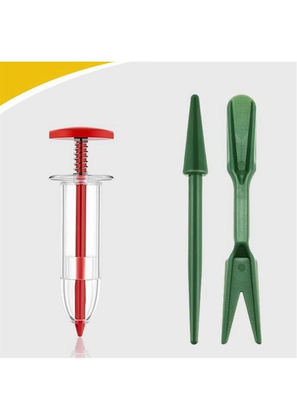 Mini Tohum Yayıcı, Manuel Fide Dikme ve Fidan Dikme Seti, Küçük Tohumlar Için Elde Taşınabilir Bahçe Tohum Ekme Makinesi (Yurt Dışından) modelleri