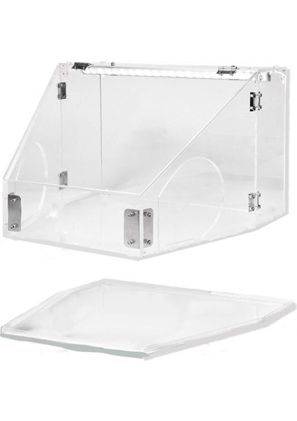 Ophır Akrilik Zımparalama Toz Kutusu Toz Geçirmez Kapak Şeffaf Cilalama Toz Kutusu Zımparalama ve Cilalama Için Taşınabilir Hafif Toz Kutusu (Yurt Dışından) indirimleri