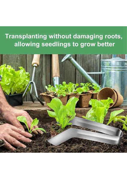 Parçalı Fide Nakil Pensesi, 8,7 Inç Bahçe Bitkileri Fide Nakil Aleti, Düz Saplı Nakil Pensesini Çıkarın (Yurt Dışından) indirimleri