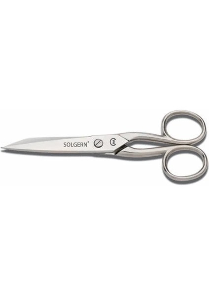 Buğz M-218 Sivri Uçlu Iplik Temizleme Makası No: 5,5 Inç / 13,97 cm - Nikel Kaplama