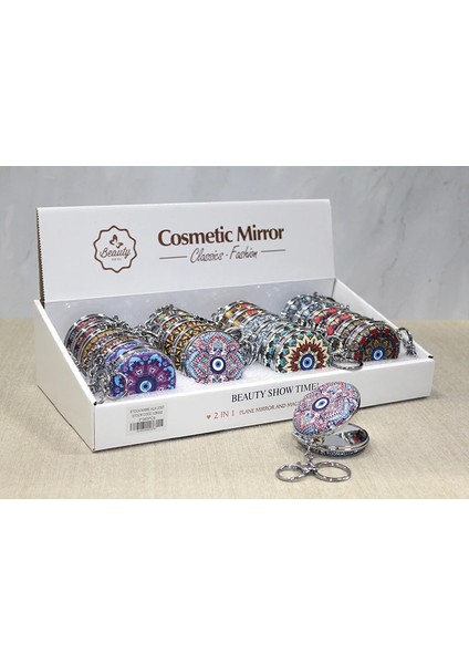 Taşlı El Aynası Anahtarlık LIV993