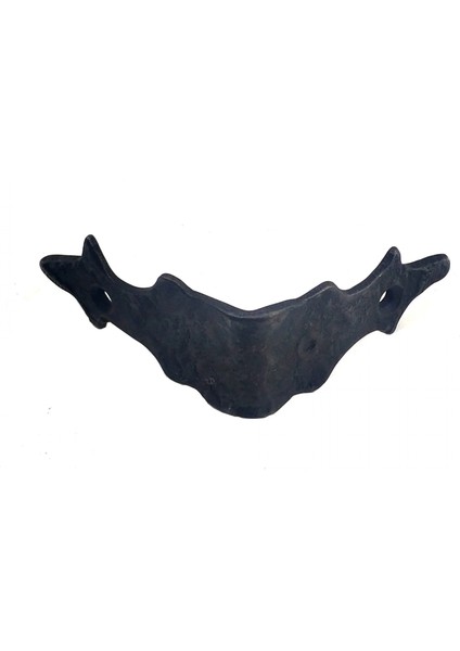 Buğz Antika Tarz Dekoratif Pirinç Gönye - Yan, Oksit