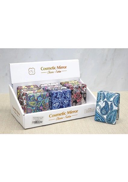 Taşlı El Aynası Dikdörtgen Kalın LIV973