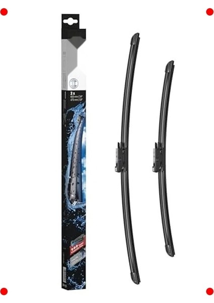 Premium Silecek Seti 600/475 mm – Yüksek Performans