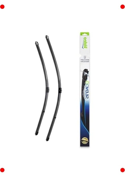 Flat Blade Silecek Seti Uyumlu (800+750 Mm)