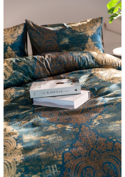 Maison Liora %100 Pamuk Saten Çift Kişilik Nevresim Takımı - Petr fırsatları