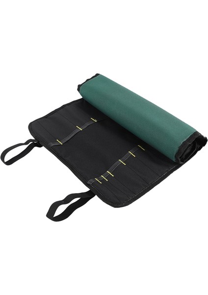 Çok Işlevli Su Geçirmez Oxford Kumaş Katlanabilir Rulo Çanta Taşınabilir Saklama Alet Çantası Şef Bıçağı Saklama Çantası 22 Yuva (Yurt Dışından)