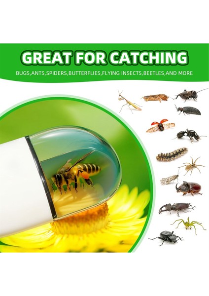 Böcek Yakalayıcı Böcek Yakalayıcı Böcek Yakalama Aracı Çocuklar Yetişkinler Için Temassız Hızlı Çıkarmalı Örümcek Tuzağı 4'lü Paket (Yurt Dışından) modelleri