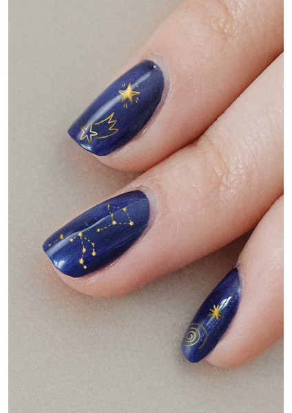 Yıldız Haritası Tırnak Dövmesi modelleri