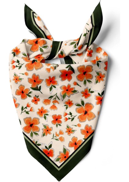 Çıtır Çiçek Tasarımlı Bandana
