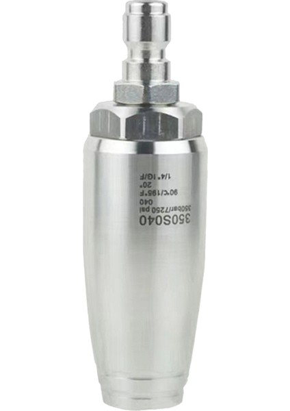 Turbo Nozul Basınçlı Yı Makinesi Uçları Sıcak ve Soğuk Su Için Döner Nozul 1/4 Inç Hızlı Bağlantı Deliği (Yurt Dışından)