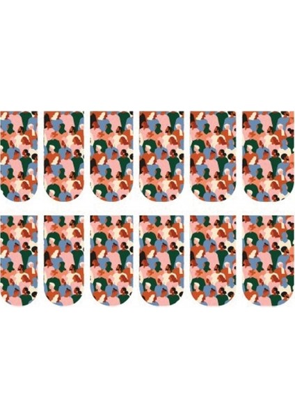 Kadınlar Desen Tırnak Dövmesi