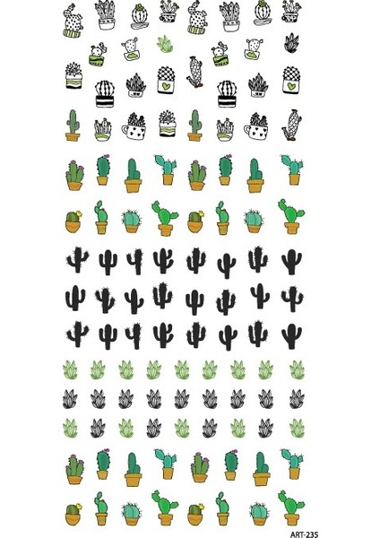 Kaktüs Tırnak Dövmesi indirimleri