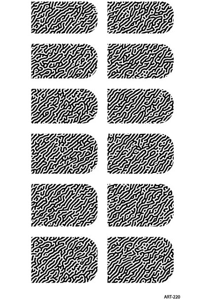 İz Desenli Tırnak Dövmesi fırsatları