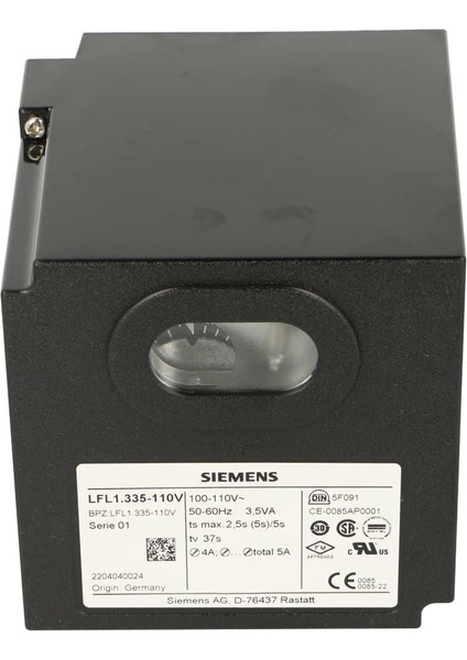 LFL1.335-110V Gaz Brülör Kontrolü