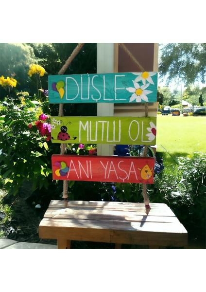 Bahçe Süsü Duvar Süsü Balkon Süsü Bahçe ve Duvar Dekorasyonu Ev Hediyesi Hediyelik Eşya Ölçü 55*30