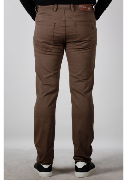 Erkek Chino Pantolon Gabardin Slim Fit Dar Kesim Vizon 2160 modelleri