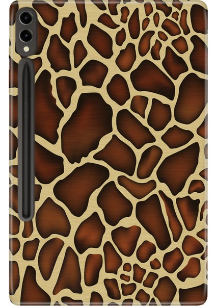 Samsung Galaxy Tab S9+ Plus 12.4" Kılıf Tablet Için Desenli Silikon Kapak - Zürafamoda