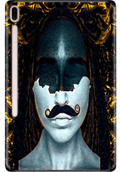 Samsung Galaxy Tab S7 Plus SM-T970 12.4" Kılıf Tablet Için Desenli Silikon Kapak - No Filter