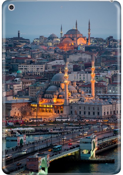 iPad 10.2" 2021 9.nesil Kılıf Tablet Için Desenli Silikon Kapak - Galata