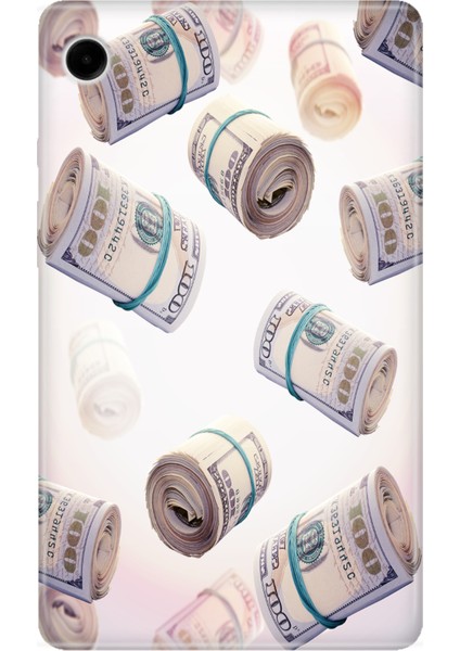 Samsung Galaxy Tab A9+ Plus SM-X210N 11" Kılıf Tablet Için Desenli Silikon Kapak - Milyoner